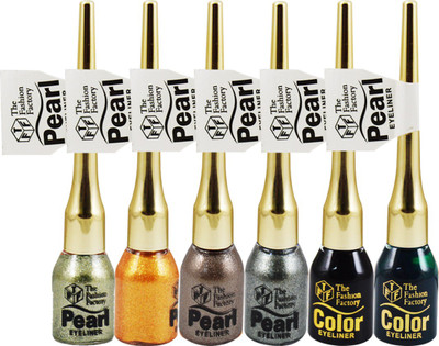 

TFF Eyeliner Pack of 6 6 g(Multicolor)