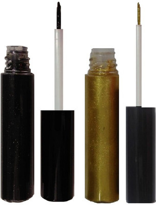 Gabbu SMOKEY EYES EYE SHADOW COMBO 12 ml(BLACK, GOLDEN)