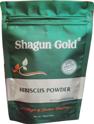 

shagun gold Zipper Hibiscus Powder for glowing skin & hair care 100gm(100 g)
