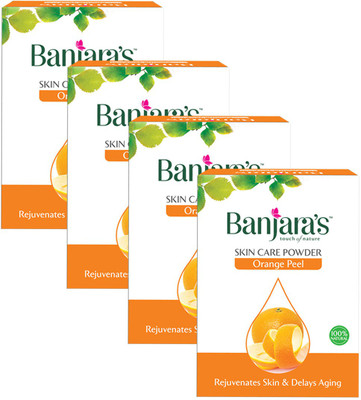 

Banjara's Orange Peel (Pack Of 4) Skin Care Powder(100 g)