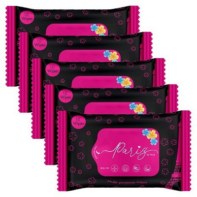 

Pariz Multi-Purpose Wipes (Pack of 5)(Pack of 50)