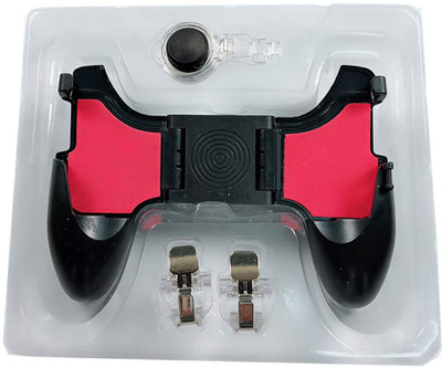 

CASADOMANI Game Trigger Controller Gamepad /Sensitive Shoot and Aim Fire Buttons L1R1 for PUBG / Knives Out / Mobile Gaming Joysticks Gaming Accessory Kit(Black, For iOS, Android)