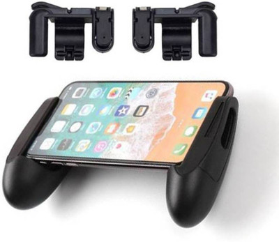 

BUYWELL Pubg Gamepad Joystick & Trigger Fire Button Assist Tool Compatible with All Android Mobile & Smartphones Sensitive Shoot/aim Buttons L1 R1 Trigger Mobile Game Controller Gaming Accessory Kit(Black, For Android, iOS)