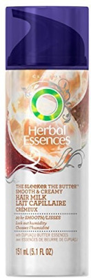 

Herbal Essences The Sleeker The Butter Smooth & Creamy Hair Milk 5.1 Fl Oz, 5.100-Fluid Ounce, (Packaging may vary) Hair Spray(250 ml)