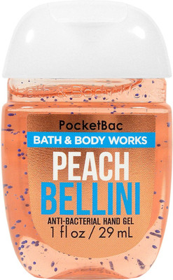 

Bath and Body Works WORKS PEACH BELLINI HAND SANATIZER 29 ML(29 ml, Bottle)