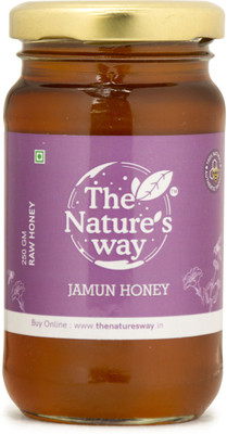 

The Natures Way Jamun Raw Honey|100% Pure,Natural |High in Medicinal value|Unprocessed,Unheated(250 g)