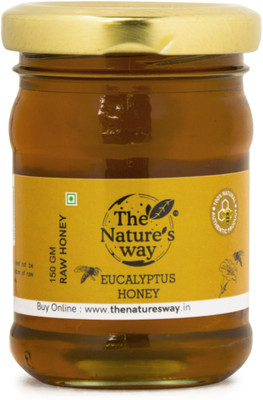 

The Natures Way Eucalyptus Raw Honey|The Perfect All Natural Remedy for Weight Loss,Cold,Coughs and Headaches(150 g)