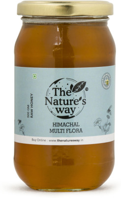 

The Natures Way Multi Flora Raw Honey|From The Himachal Pradesh Region|Non GMO,No Antibiotics,No Additives,Quality Guaranteed(500 g)