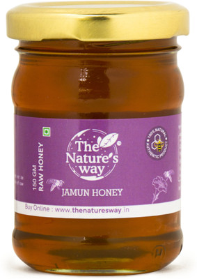 

The Natures Way Jamun Raw Honey|100% Pure,Natural |High in Medicinal value|Unprocessed,Unheated(150 g)