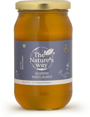 

The Natures Way Kashmir White Honey|100% Pure,Natural |High in Medicinal value|Unprocessed,Unheated(500 g)