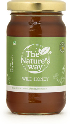 

The Natures Way Wild Flora Honey|Pure Natural Unprocessed Honey| rich in antiseptic and antibacterial properties|can be applied to the skin(250 g)