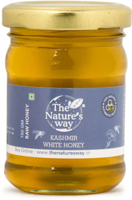 

The Natures Way Kashmir White Honey|100% Pure,Natural |High in Medicinal value|Unprocessed,Unheated(150 g)