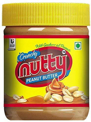 

Nutty Crunchy Peanut Butter - (340g/12oz), Standard 90% Peanuts 340 g