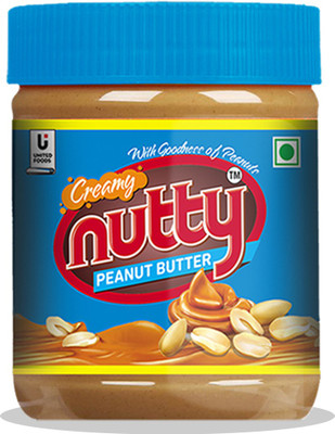 

Nutty Creamy Peanut Butter - (340g/12oz), Standard 90% Peanuts 340 g