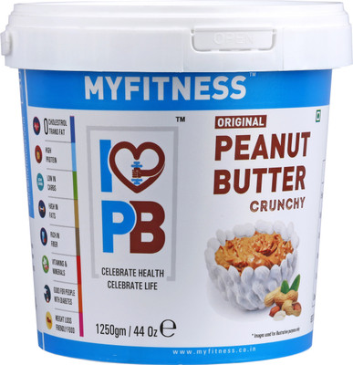 

MYFITNESS Crunchy Peanut Butter 5000 g(Pack of 4)