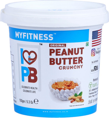 MYFITNESS Crunchy Peanut Butter 3600 g(Pack of 24)
