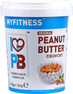 MYFITNESS Crunchy Peanut Butter 4590 g(Pack of 9)