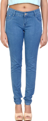 FireAge Slim Women Light Blue Jeans