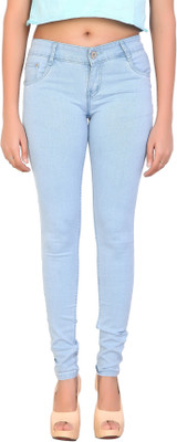 FireAge Slim Women Light Blue Jeans