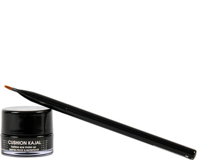 

MELANIA Half n Half Cushion Kajal Fashion Eye Make-up(Jet Black)
