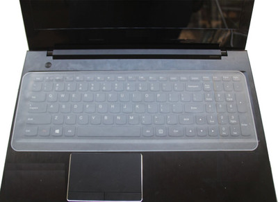 

capnicks Semi-Transparent Universal Silicone Keyboard Protector Cover Skin Laptop Keyboard Skin(Transparent)