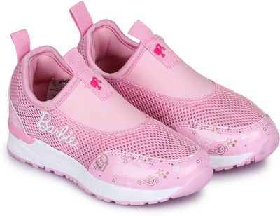 Barbie Girls Slip on Running Shoes(Pink) at flipkart