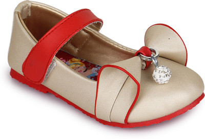 

Disney Princess Girls Velcro Ballerinas(Gold, Golden