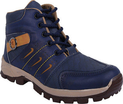 

LNG Lifestyle Boys Lace Casual Boots(Blue
