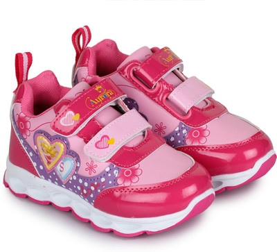 

Disney Princess Girls Velcro Running Shoes(Pink