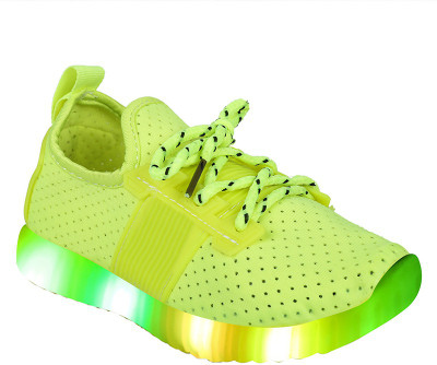 

LNG Lifestyle Boys & Girls Lace Running Shoes(Pink, Green