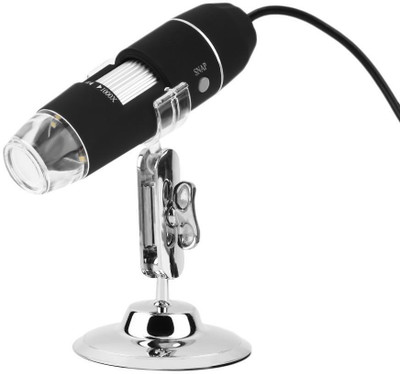 

Microware Techie & Trendy Portable 1000X Magnification 8-LED USB Digital Microscope(Black)
