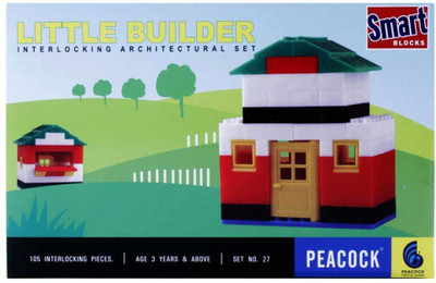 

Fun Villa Little Builder Block Set(Multicolor)