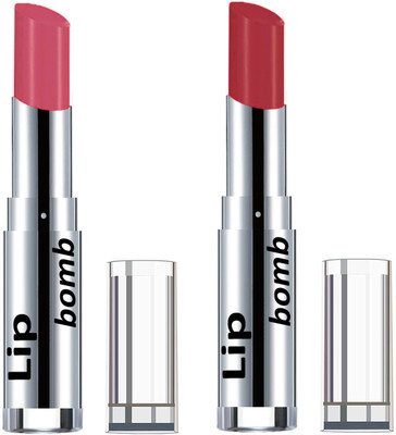 

Color Fever Creamy Matte Lipstick(Set Of 2 pcs)09-19(Peach, Brick Orange)