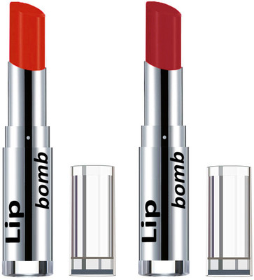 

Color Fever Creamy Matte Lipstick(Set Of 2 pcs)18-21(Orange, Maroon)