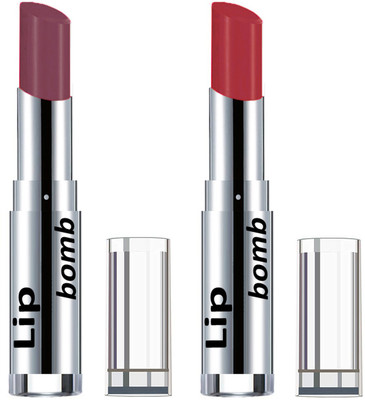 

Color Fever Creamy Matte Lipstick(Set Of 2 pcs)13-19(Coffee, Brick Orange)