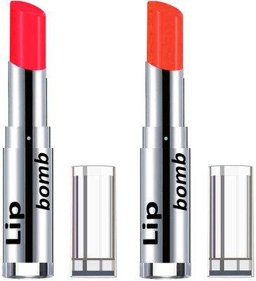 

Color Fever Creamy Matte Lipstick(Set Of 2 pcs)28-29(Neon Orange, Neon Orange)