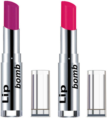 

Color Fever Creamy Matte Lipstick(Set Of 2 pcs)16-24(Purple, Pink)