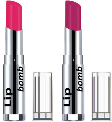 

Color Fever Creamy Matte Lipstick(Set Of 2 pcs)15-20(Pink, Plum)