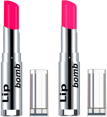 

Color Fever Creamy Matte Lipstick(Set Of 2 pcs)26-27(Neon Pink, Neon Pink)