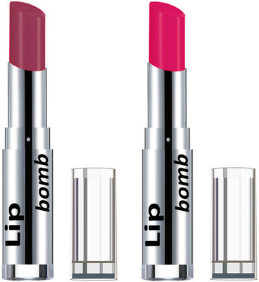 

Color Fever Creamy Matte Lipstick(Set Of 2 pcs)10-24(Mauve, Pink)
