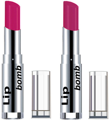 

Color Fever Creamy Matte Lipstick(Set Of 2 pcs)14-20(Pink, Plum)
