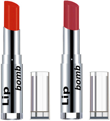 

Color Fever Creamy Matte Lipstick(Set Of 2 pcs)18-19(Orange, Brick Orange)