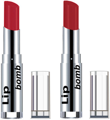

Color Fever Creamy Matte Lipstick(Set Of 2 pcs)17-21(Brick Orange, Maroon)