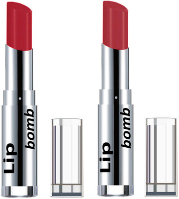 

Color Fever Creamy Matte Lipstick(Set Of 2 pcs)17-19(Brick Orange, Brick Orange)