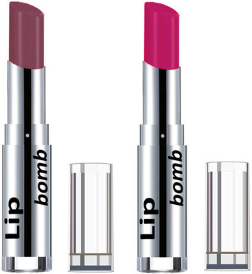 

Color Fever Creamy Matte Lipstick(Set Of 2 pcs)13-14(Coffee, Pink)