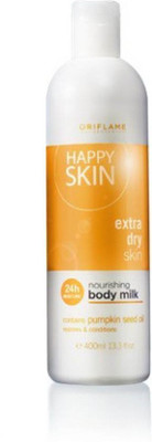 

Oriflame HAPPY SKIN NOURISHING BODY MILK LOTION(400 ml)
