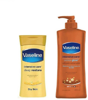 

Vaseline deep restore and coca glow 100ML+ 400ML(500 ml)