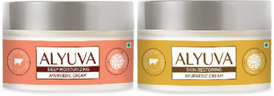 

ALYUVA Combo of Moisturizing and Skin Restoring Creams(50 g)