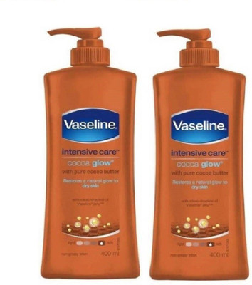

Vaseline cocoa Glow body lotion 400Ml X 2(400 ml)