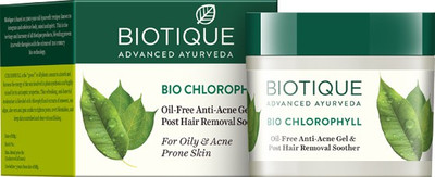 

Biotique Bio Chlorophyll Oil-Free Anti-Acne Gel & Post Hair Removal Soother(50 g)